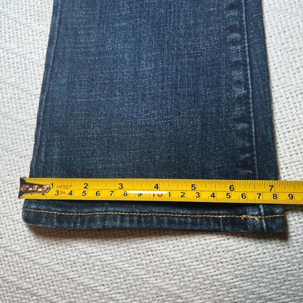 American Eagle Low Rise Slim Bootcut Y2K Dark Wash 2000s Aesthetic Size 6/29